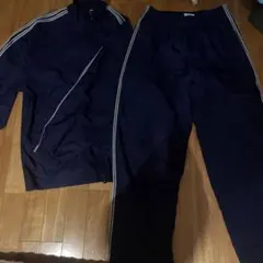 adidas ジャージ上下セット M 、L ネイビー