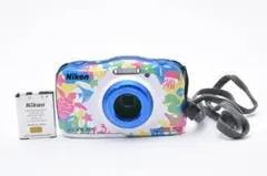 ニコン　Nikon COOLPIX W100 マリン 防水カメラ ＃A566 ニコン Nikon COOLPIX W100 防水カメラ ＃A566 - メルカリ