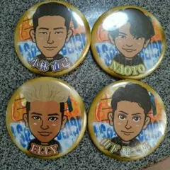 居酒屋EXILE がちゃ 缶バッチ