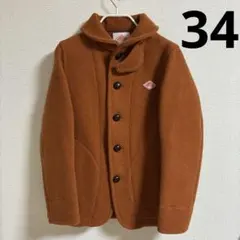 ダントン　ウールモッサコート　レディース34