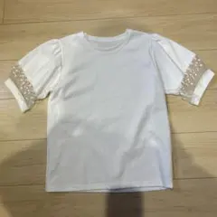 DHOLIC 袖レースTシャツ#のサムネイル
