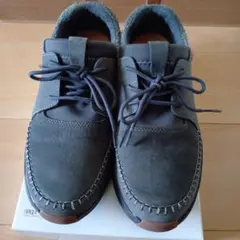 Clarks クラークス モカシン ダークグレー