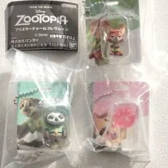 【匿名配送】ズートピア ブリスターチャーム［ニックワイルドなど3種］