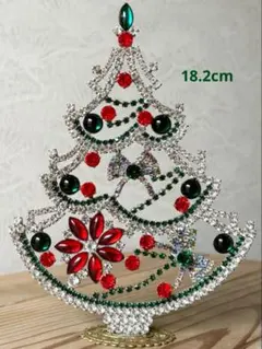 チェコガラス/トナカイ/左向き/クリスマス/オブジェ/卓上/ラインストーン チェコガラス/トナカイ/左向き/クリスマス/オブジェ/卓上/ライン