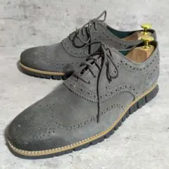 【コールハーン】ゼログランド/ウィングチップ/オックスフォード/27cm