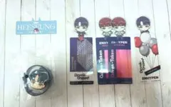 ENHYPEN ブックマーク＆ステッカー＆ラバーブレス ヒスンセット