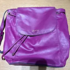 キャスキッドソン レザーリュック　ピンク