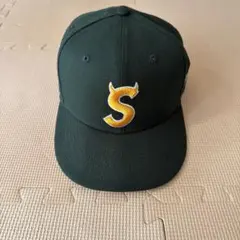 シュプリーム S刺繍 ベースボールキャップ7 3/8