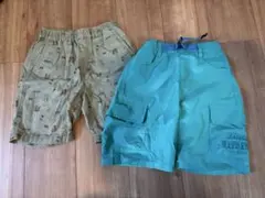 ハーフパンツ 2枚セット 120・110サイズ