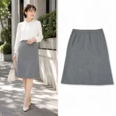 【美品】Brooks Brothers ストレッチウール タイトスカート S相当のサムネイル