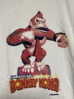 90s ドンキーコング DONKEY KONG 非売品　ヴィンテージ Tシャツのサムネイル
