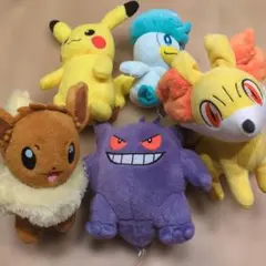 ポケモンぬいぐるみ6点セット① - メルカリ