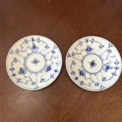 ROYAL COPENHAGEN ブルーフルーテッド プレイン 2枚　13㎝のサムネイル