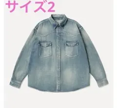完売品　A.PRESSE デニムシャツ 26AAP-02-19 2 新品のサムネイル