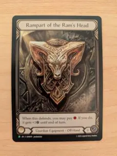 Rampart of the Ram's Head プロモ RF 未使用 FaB 2025年最新】Rampart ofの人気アイテム - メルカリ