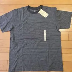 ストライプ クルーネック Tシャツ M