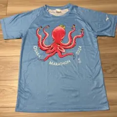 【値下しました】OSAKA MARATHON 2024 オクトパス Tシャツ