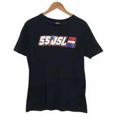 55DSL フィフティーファイブ　半袖Tシャツ　デカロゴ　ブラック　Mのサムネイル