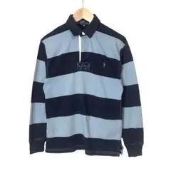 90s POLOラルフローレン　ヴィンテージラガーシャツ　キッズ　140