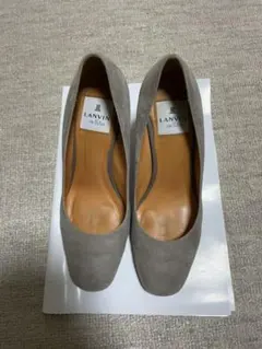 パンプス　チャンキーヒール　24センチ　数回着用　8.5センチヒールのサムネイル