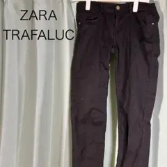ZARA TRAFALUC ブラックデニム カジュアル アウトドア シンプル