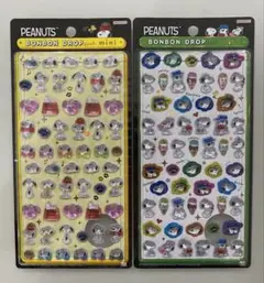 正規品 スヌーピー ボンボンドロップシール ミニ きょうだいたち たくさん