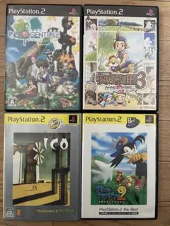 PS2ソフト4本まとめ売り