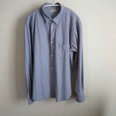 BEAUTY&YOUTH クイック ストレッチ ストライプ レギュラー シャツ