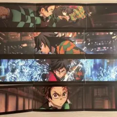 全４種 劇場版 鬼滅の刃 無限城編第一章 猗窩座再来 入場特典３面パノラマカード