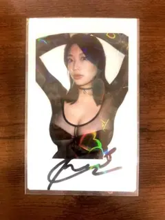 サイン入りチェキ