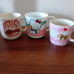 サンリオレトロマグカップ　キティちゃん食器