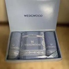 WEDGWOOD バスタオル　フェイスタオルセット ライトブルー
