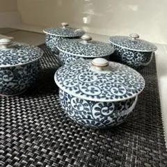 陶器　有田焼　藤太郎窯　大皿　角皿　2枚 蛸唐草桃絵紋　未使用品 陶器 有田焼 藤太郎窯 大皿 角皿 2枚 蛸唐草桃絵紋 未使用品