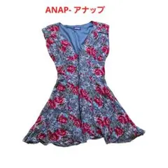 花柄ミニワンピース-ANAP-アナップのサムネイル