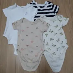 petit main　UNIQLO　無印良品 肌着 ボディスーツ　 4枚セット