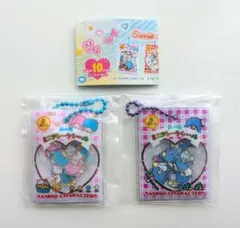 サンリオ フレークシール風チャーム リトルツインスターズ・タキシードサム