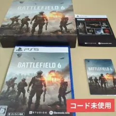 バトルフィールド6　PS5　初回特典コード未使用　Amazon限定BOX付き