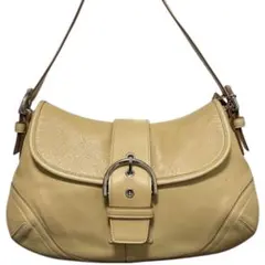 コーチ COACH SOHO ソーホー グリーンエナメル ワンショルダーバッグ