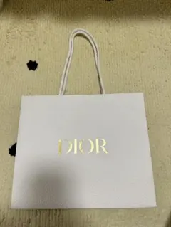 Dior ホワイト ショップ袋 中型
