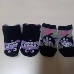 アンパンマン　ばいきんまん　キッズ靴下 2足セット