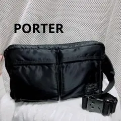 PORTER ポーター タンカー　ウエストバッグ 初期モデル　黒【未使用】希少