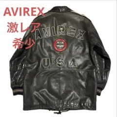 AVIREX レザージャケット 牛革のサムネイル