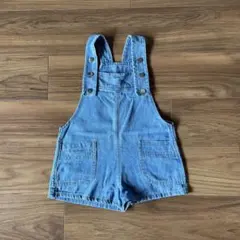 韓国子供服　デニムサロペット　デニムパンツ　オーバーオール　90
