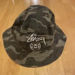 ステューシー 迷彩 バケットハット XL