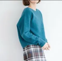 アパートバイ　ラクーン混2Wayセーター