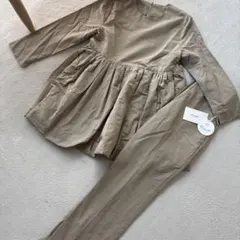新品タグ付　Mila Owen ベージュ セットアップ サイズ1