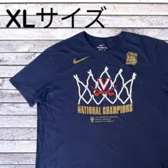 Nike XL ネイビー Tシャツ ナショナルチャンピオン