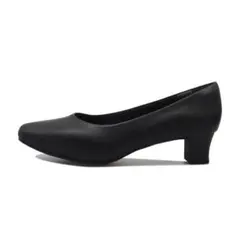 スクエアトゥパンプス BLACK