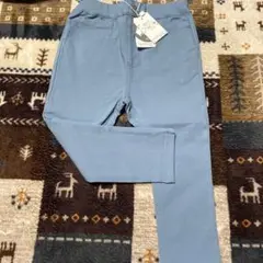 新品　プティマイン　ストレッチスキニーパンツ　ブルー　100サイズ