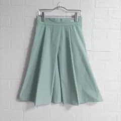 FOXEY NEW YORK　クロスフレアスカート　 ミント　ロゴプレートのサムネイル